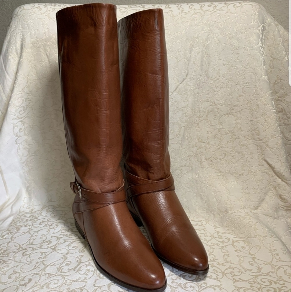 Vintage Leather Boots - Picture 2 of 12